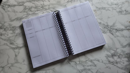 Finouss Planner A4 - semainier 12 mois - Delta - Jaune