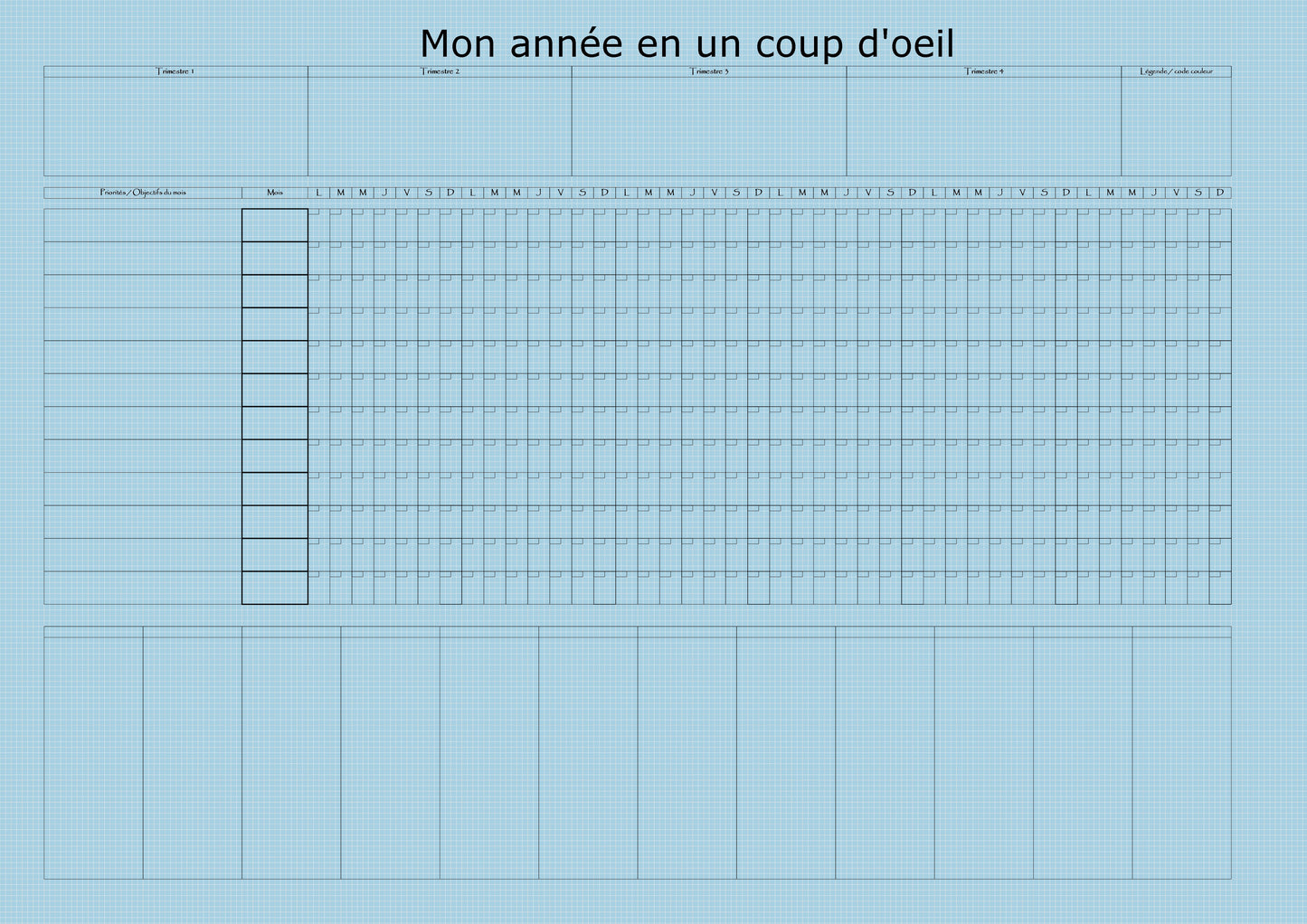 Calendrier Géant