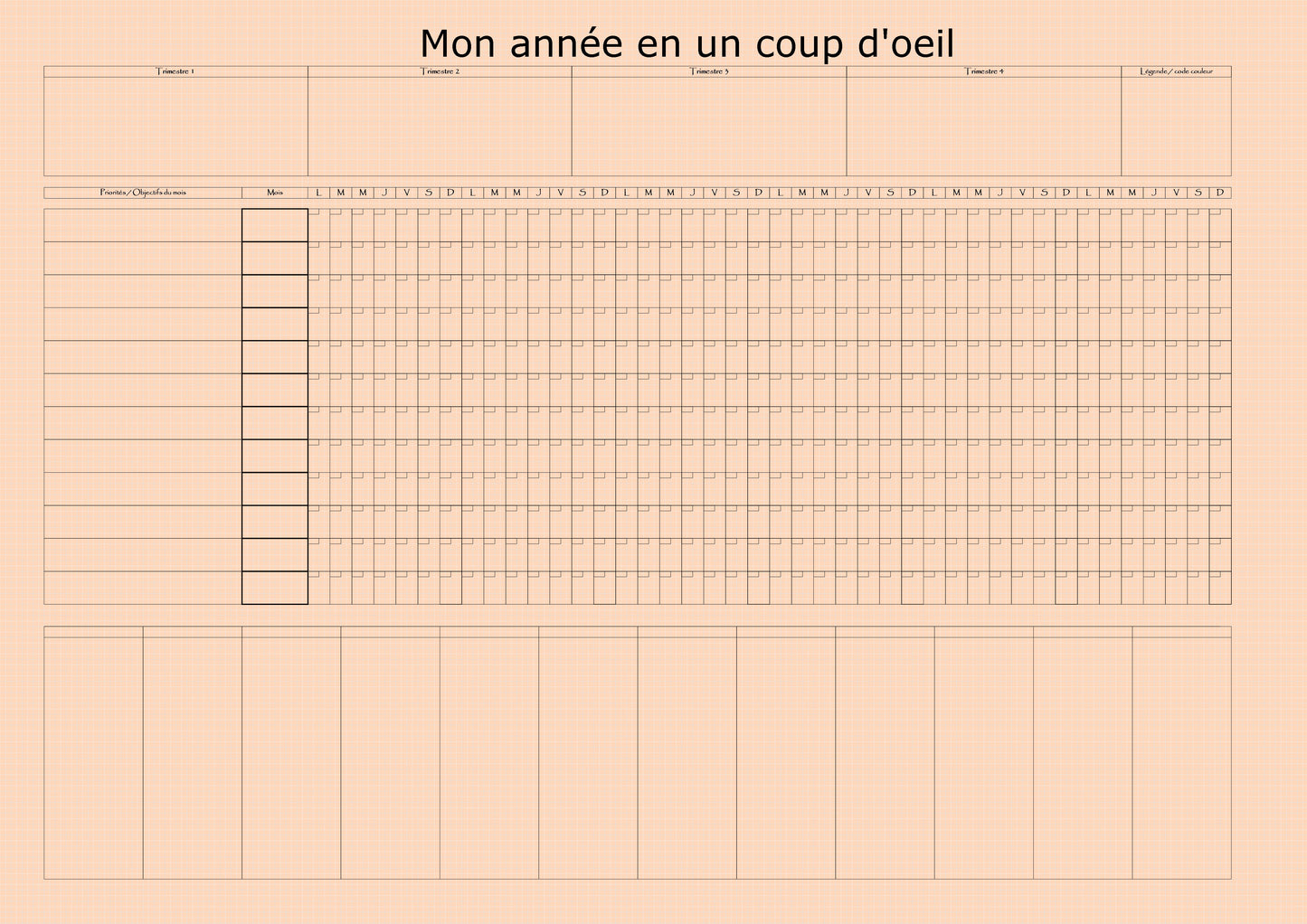 Calendrier Géant